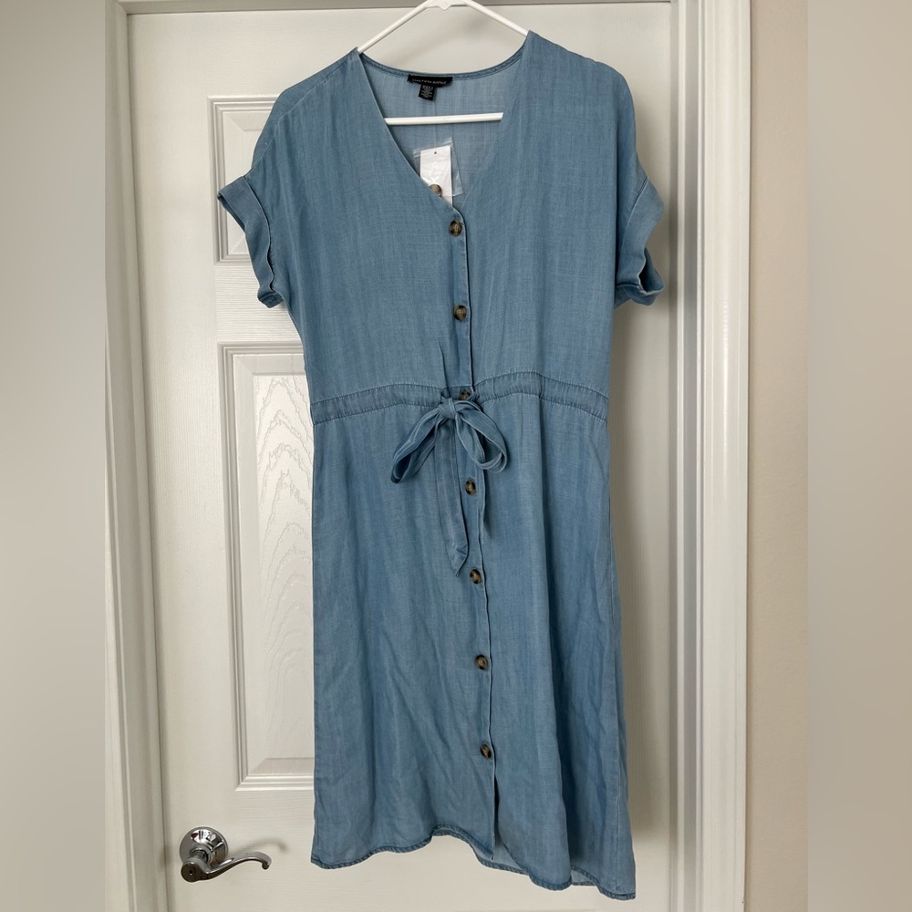 Saks Fifth Ave denim dress